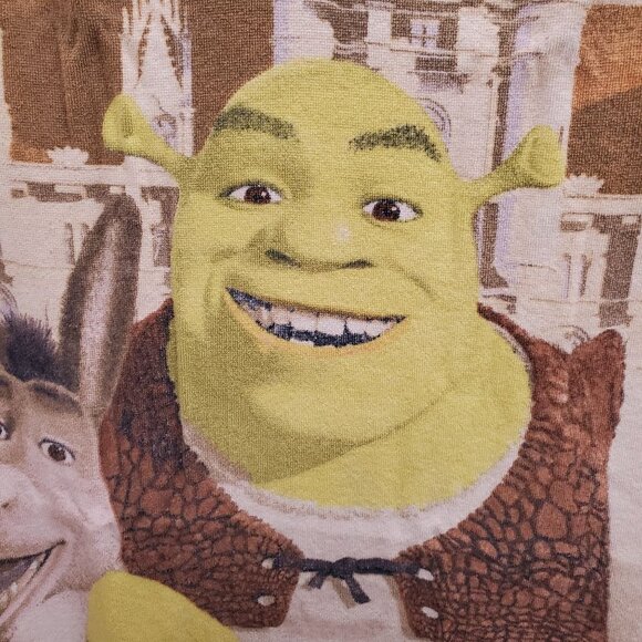 Shrek the Third Vintage Y2K 2007 Full Size Beach Towel 29"x53" - Picture 2 of 4